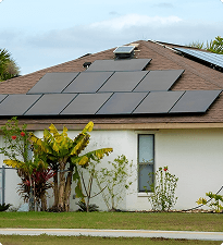 residential solar panel