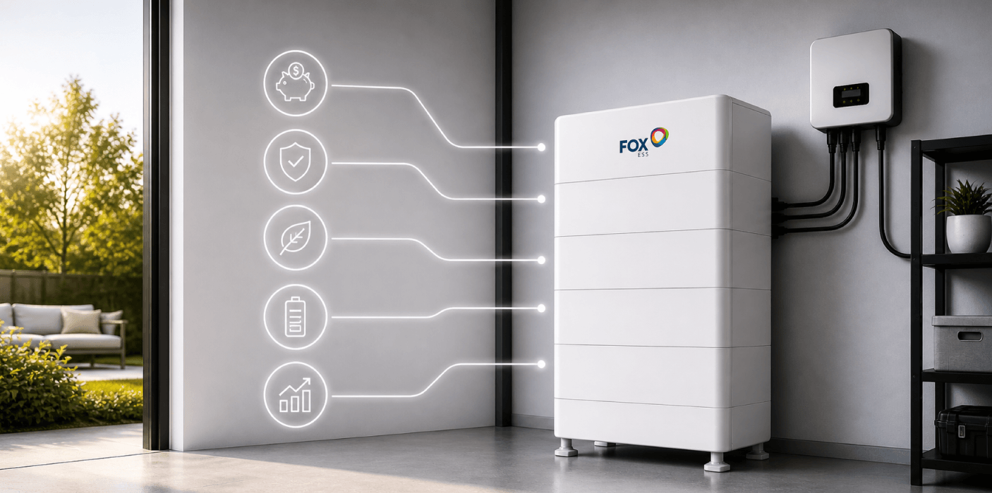 Solar Batteries: Benefits, Features & Smart Energy Storage
